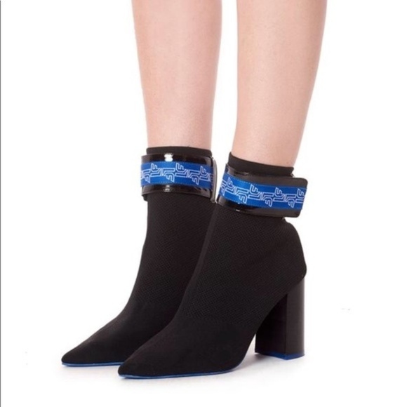 💕JEFFREY CAMBELL x LF💕 Siren Sock Booties - Picture 3 of 8